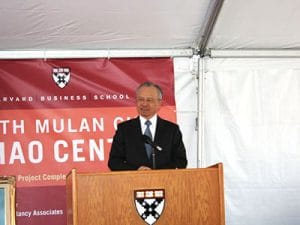 ground-breaking ceremony for the new Ruth Mulan Chu Chao Center